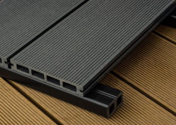 Balcony Wpc Composite Decking Boards , Customized size Wpc Outdoor Decking