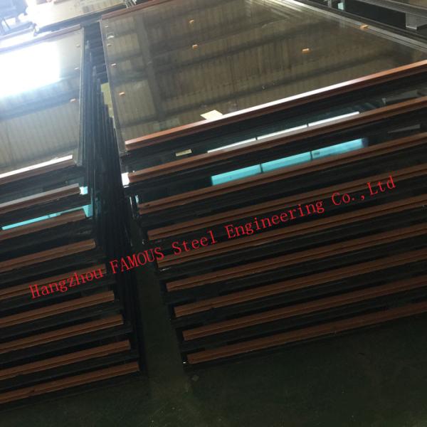 janela de vidro de alumínio do quadro de 6mm 12A 6mm