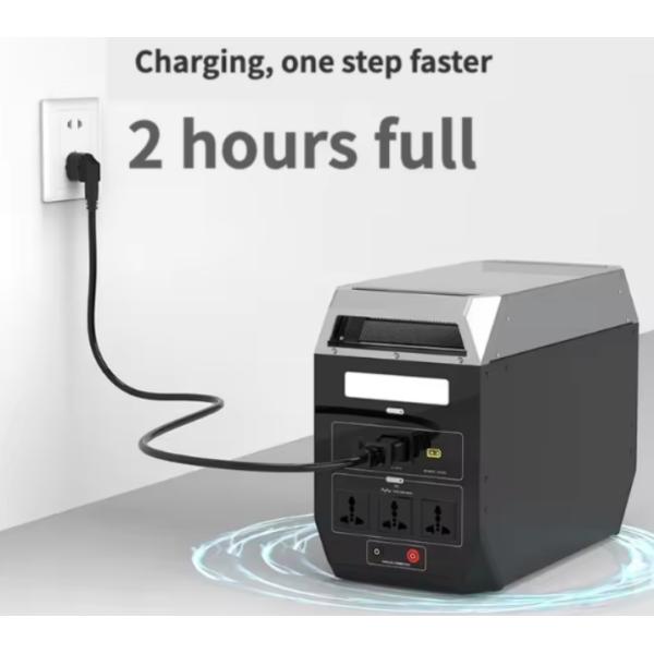 2000W 2000WH Portable Power Station Bank Supply Solar Generator Wholesale Travel Home Lifepo4 Solar Panels 400 Watt