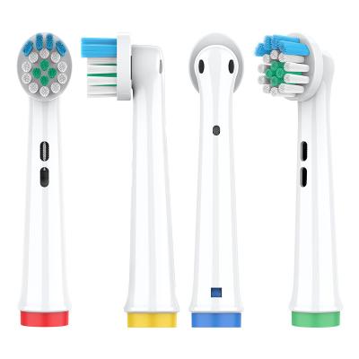 Maximize Oral Cleanliness Round Toothbrush Head For Oral B Adult Use