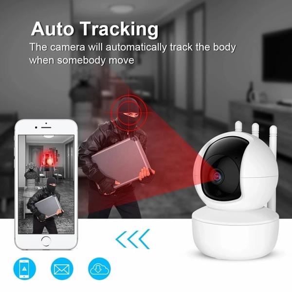 Двухсторонняя аудио камера H.264/MJPEG Cctv Wifi IP 2.4G монитора младенца мини
