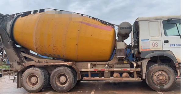 XCMG Used Concrete Mixer Truck 12m3 XZJ5250GJBA1 2015 Model