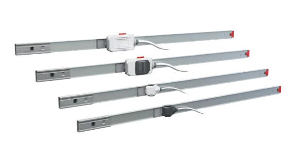 1m-3m LED Lighting Busway Aluminum Material Surface Mounted Busduct System