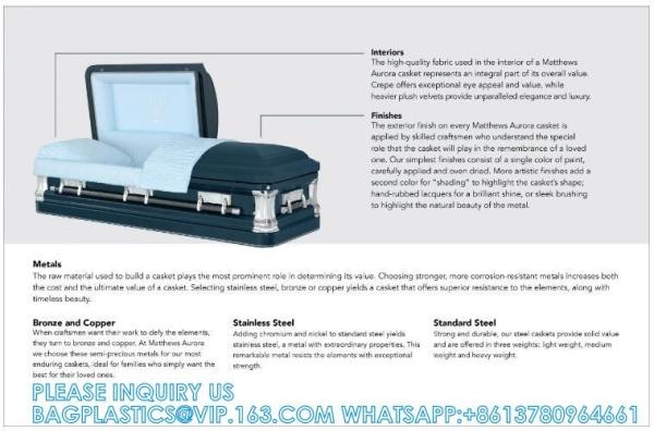 Casket Orion Series Steel Casket (White And Gold) Handcrafted Funeral Casket - White And Gold Finish With White Crepe