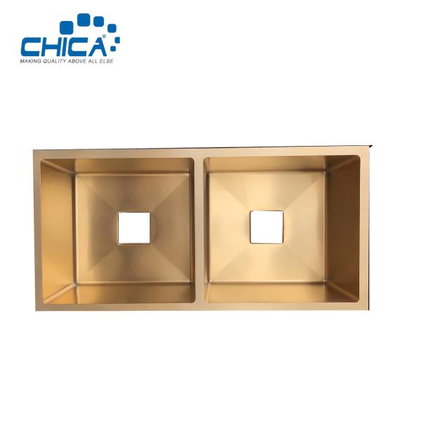 Polygon Kitchen Sink Single Bowl Rectangular Stainless Steel Kitchen Sink For Farmhouse