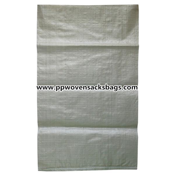 Custom PP Woven Packaging Sand Sacks / Beige Woven Polypropylene Bags
