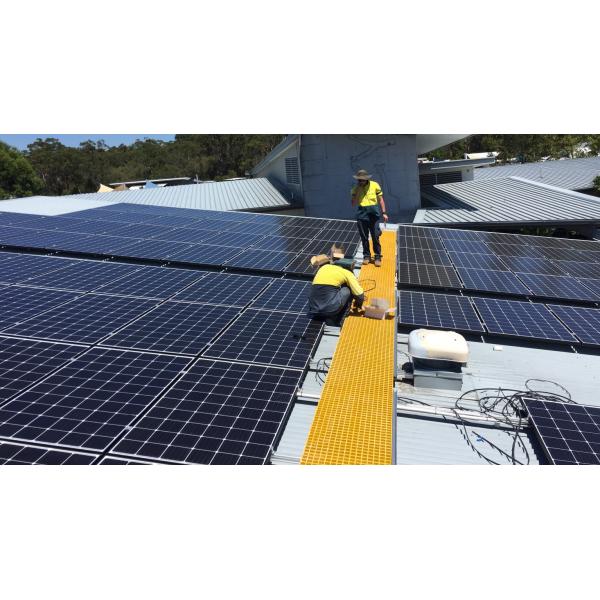 Желтые зеленые решетки пола дорожки 1220*3660mm 1220*2440mm FRP крыши стеклоткани солнечные