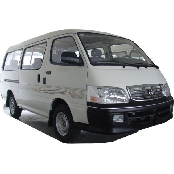 11- 14 Seats Van Mini Bus , Mini Bus Van Front Engine EURO 2 White