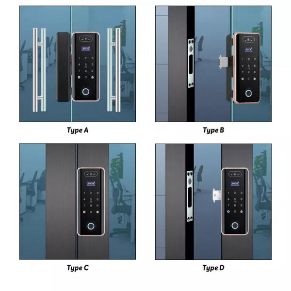 3D Face Recognition Digital Door Lock With Camera Fingerprint ODM