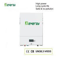 BENERGY Batería solar LiFePO4 de 48 V para almacenamiento de energía en el hogar