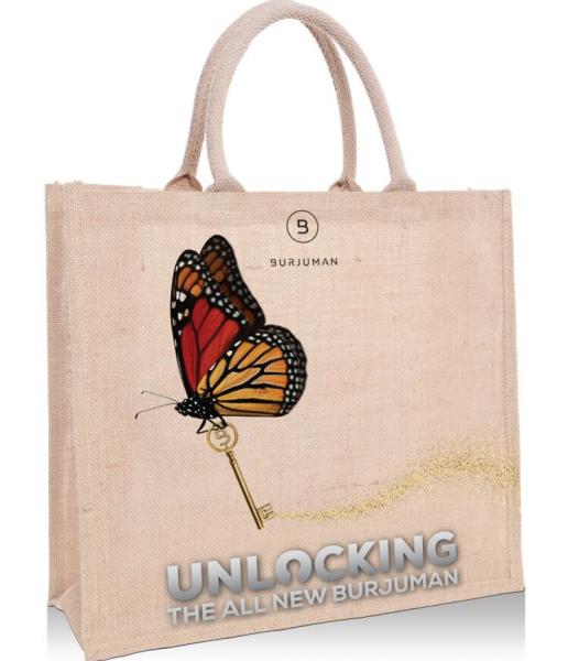 Eco 100% Reusable Shopping Linen Storage Jute Tote Bags
