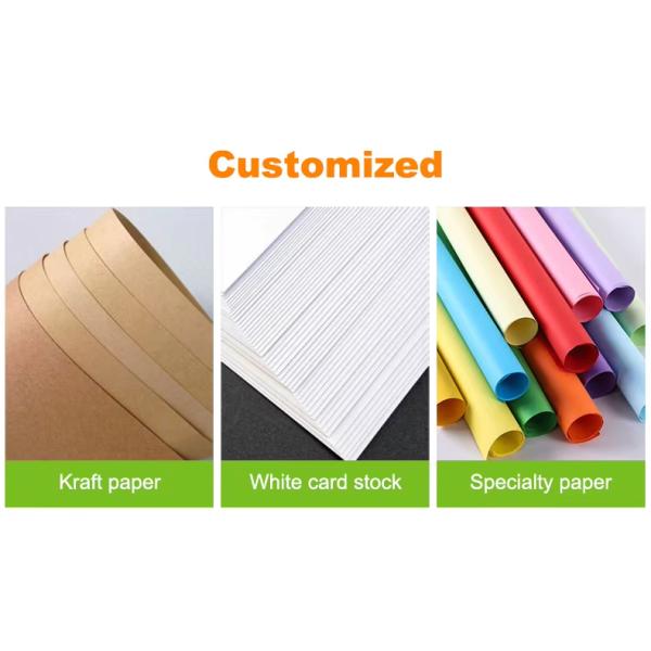 Customized printing of logos on paper bags eco-friendly and recyclable disposable food packaging kraft paper bags