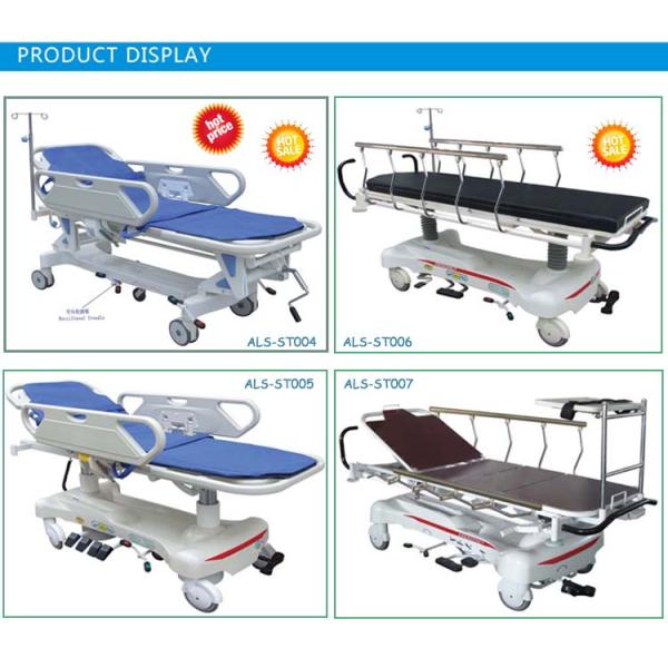 ABS Multi-Functional Patient Transportation Cart Hospital Stretcher Trolley (ALS-ST004)