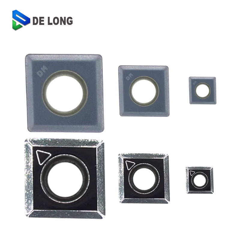 Tungsten Carbide CNC Milling Inserts for Stainless Steel Parts and High Temperature Alloy Machining