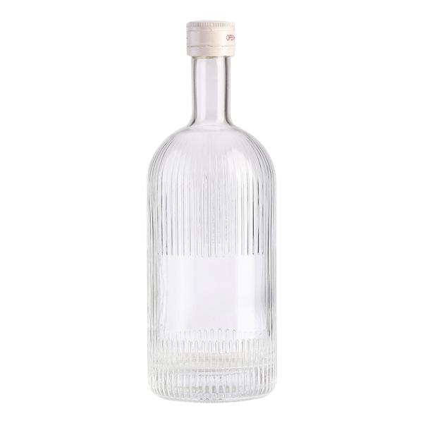 Design 100ML Round Beverage Juice Water Glass Gin Wine Bottle Industrial for Beverage