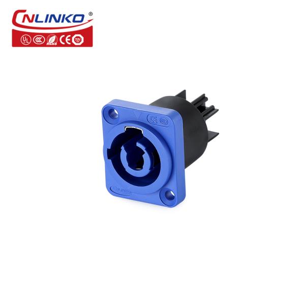 CNLINKO Power Male Female Connector Plug Round 3 Pin Connector for Electric Bicycle Portable Generators