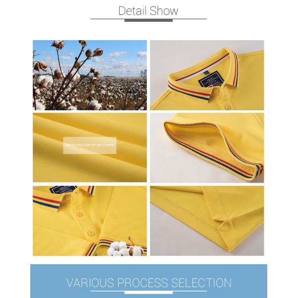 Lightweight Polo Work Shirts Jersey Polo Shirts Sublimation Imprint Attractive