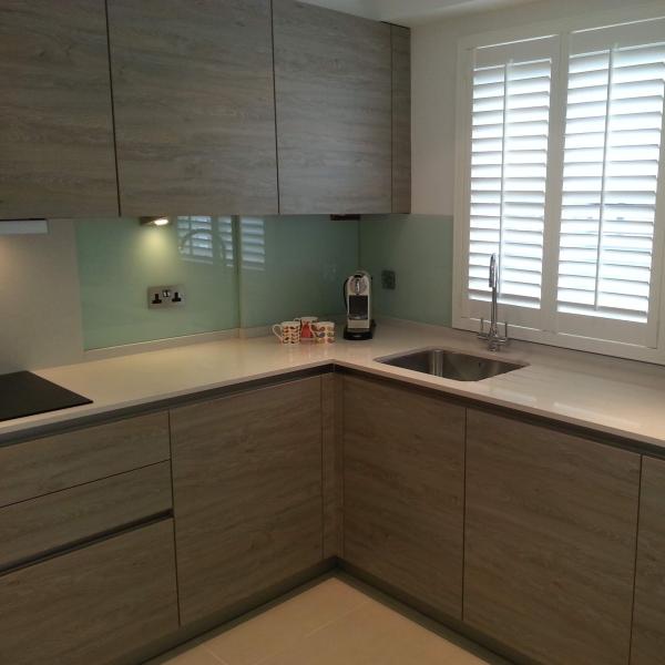 Custom Furniture Kitchen Cabinets Melamine Wood Grain Kitchen Cabinets