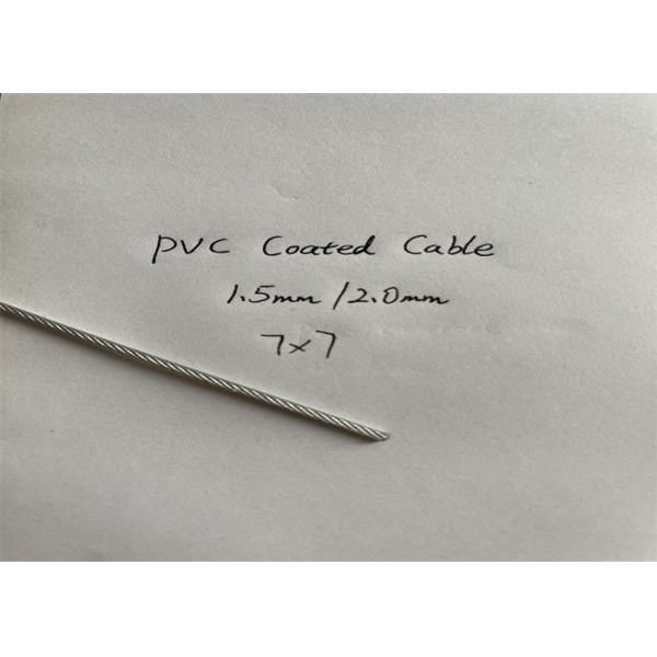 2 Meter Height PVC Coated Stainless Steel Rope Net For Outdoor