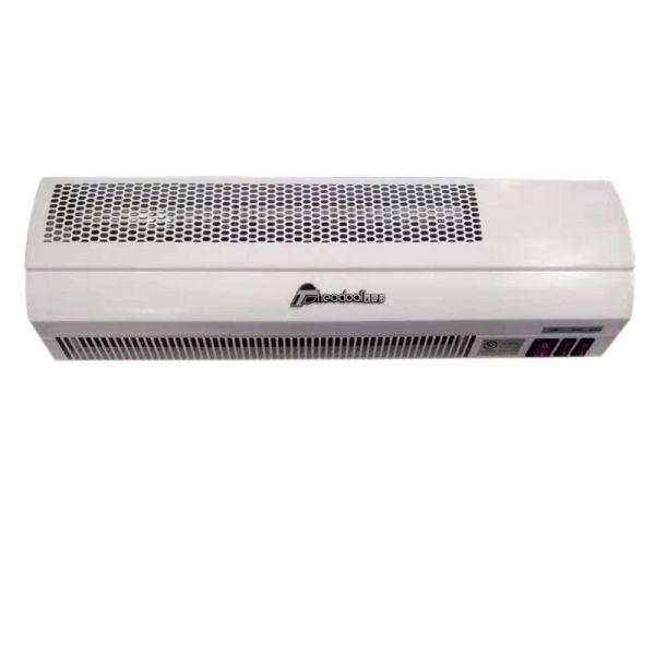 Mini Cross Flow Overhead Air Curtain Compact Over Door Heaters Size 600mm