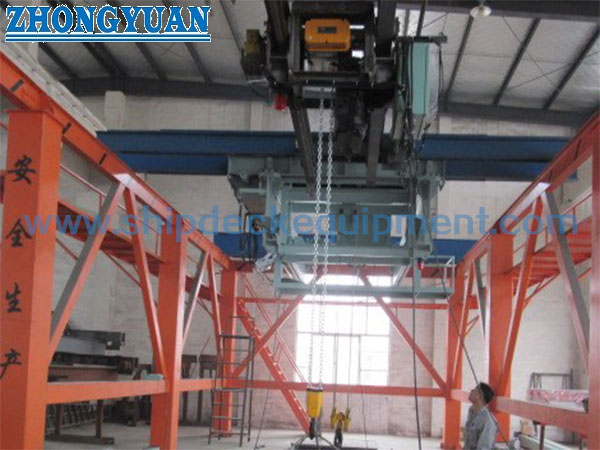 Portique électrique Crane Ship Deck Equipment de salle des machines