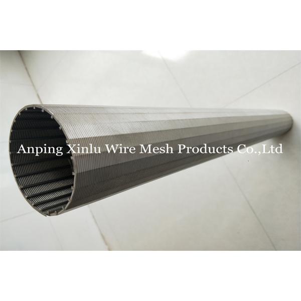 Johnson Screen Tube Stainless Steel Wedge Wire Filter Screen Anti Corrosive