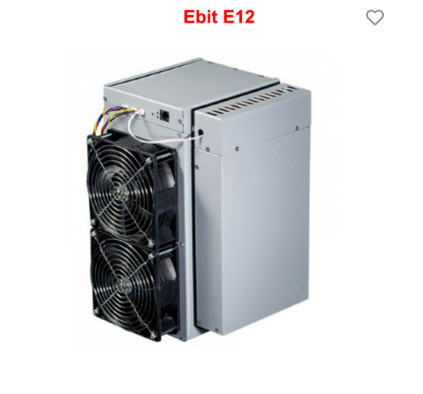 Used Ebit Miner E12 44TH/S E9pro E10 E11BTC Miner Bitcoin Miner