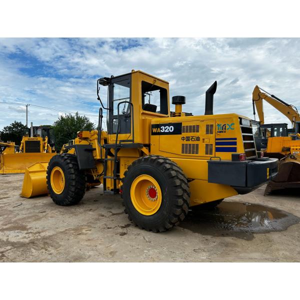WA380 Komatsu передний погрузчик Использованный передний погрузчик 10 тонн 70 кВт