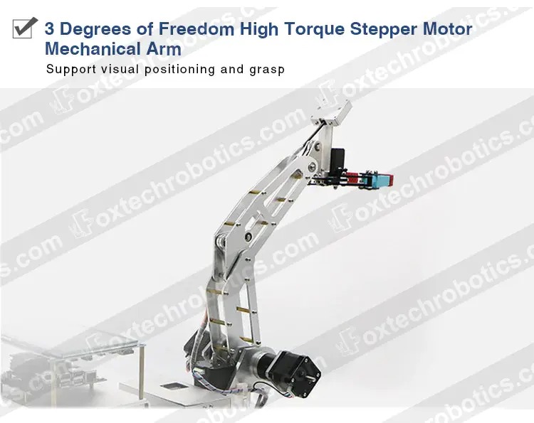 M100 Mecanum Wheel Programmable Educational ROS Robotic Arm Platform Chassis