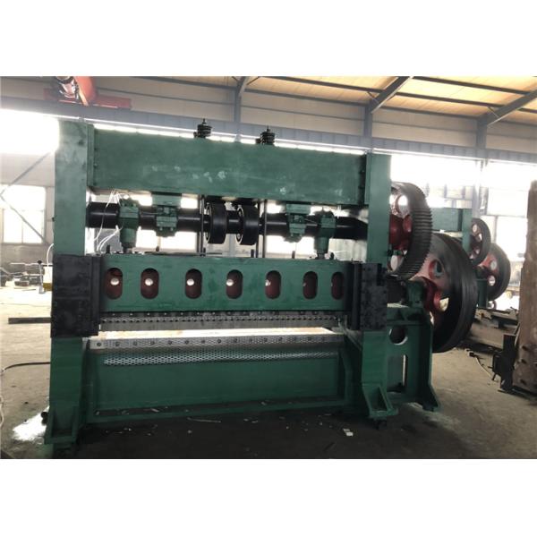 Expanded Metal Mesh Making Machine 50 X 20mm LWD / SWD Mesh Hole Size