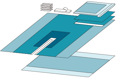 Hospital 40g 60g ENT Sterile Surgical Packs For Eye Ear Nose Throat