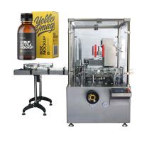 Máquina automática de embalagem de caixas de papelão para frascos de xarope para 60ml 120ml
