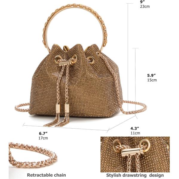 Блинг кристаллический портфель для женщин блестящая сумочка с сцеплением ручная сумка кроссбоди сумка для вечера свадебный бал