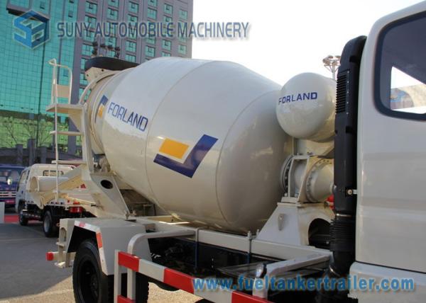 Forland 130 Hp 6 Wheeler 4 M3 Beton Mixer Truck Mercedez Benz Technology