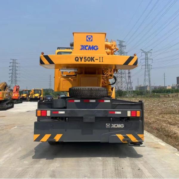 50T Hydraulic Old Crane Truck QY50K-II XCMG Mobile Crane