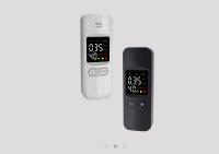 Appareil de contrôle futé d'alcool de souffle d'affichage à cristaux liquides de Digital avec la double batterie de D.C.A.