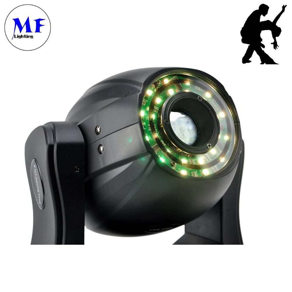 Движущаяся голова светодиодные светодиоды 1 шт 150 Вт Белый светодиод + 24 шт RGB3 В одном эффекте Движущийся светодиодный светодиод