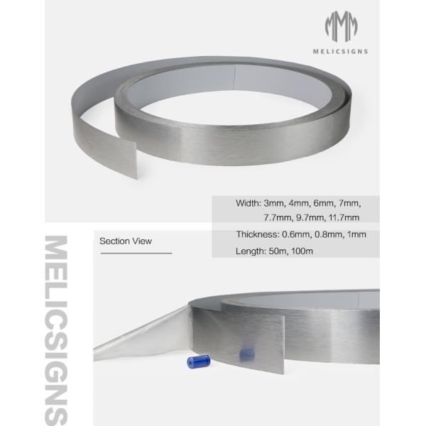 Акриловое 3d привело катушку крышки отделки алюминия доски 0.8mm знака дисплея плоскую алюминиевую