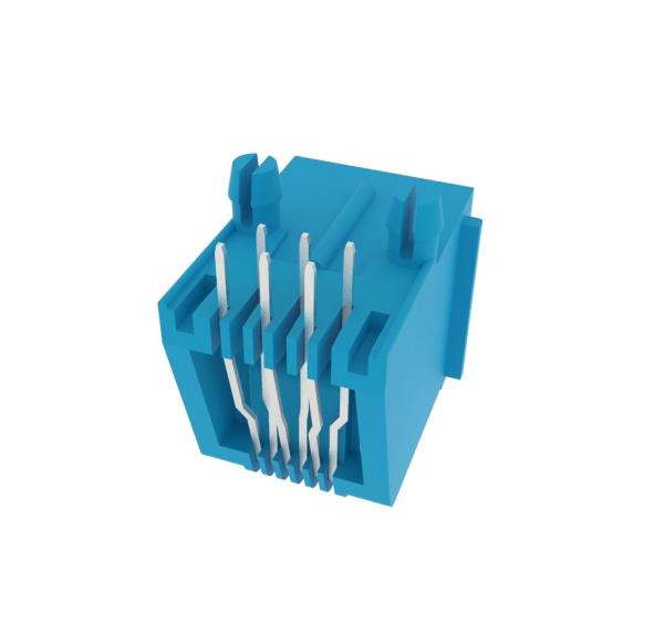 5721  Series PBT Left Position RJ11 Modular Female Jack 6Pin 6Contact Without Shielded