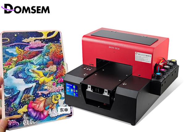 Inkjet A4 Flatbed Industrial UV LED Printer For Pencil Pen Printing Machine