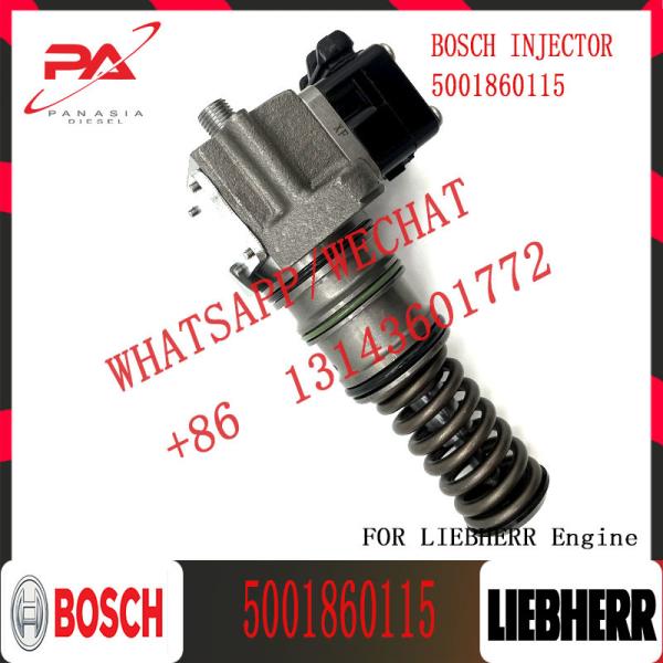 Nuevo inyector original 0414755007 de la unidad para la bomba de inyección diesel auto OE 5001860115 para  E-TECH del motor del combustible diesel