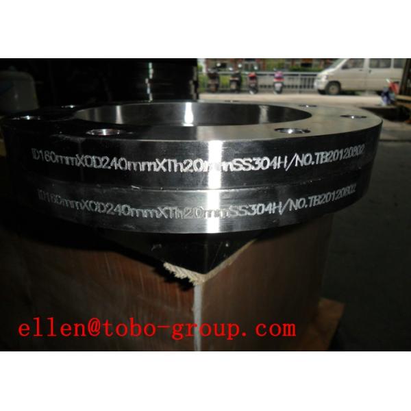 TOBO STEEL Group C207 class B class D ASTM A182 F347 steel-ring flange Stainless ASTM A182 F304 F304L