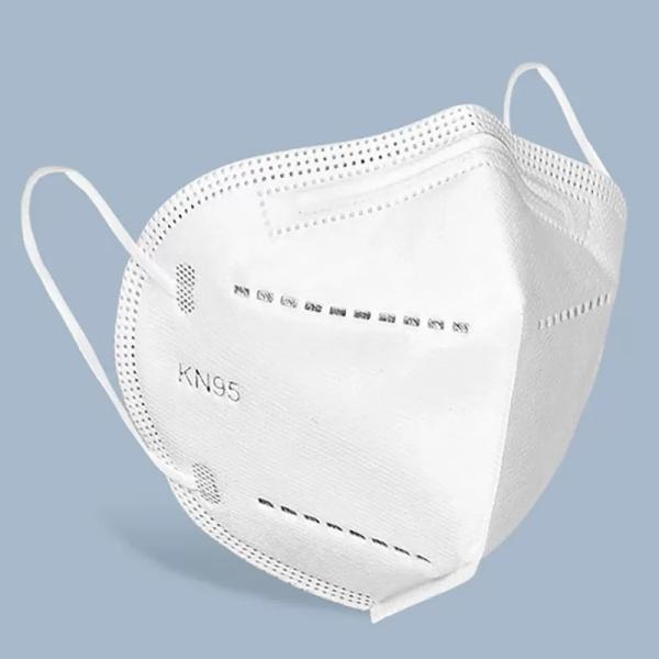 Folding 10*15cm KN95 Face Mask Non Woven Materials For Breathing Protection