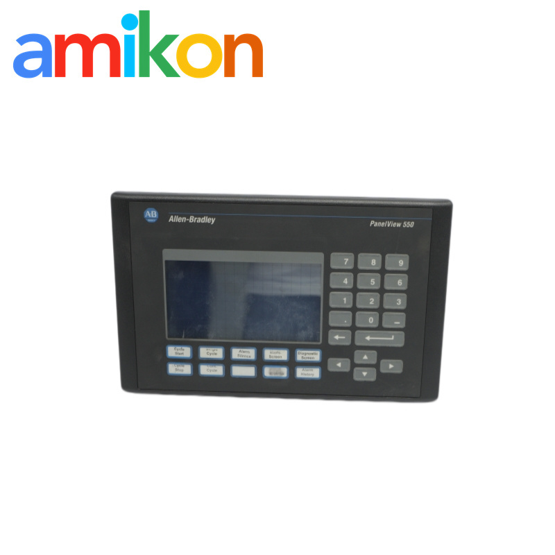2711-B5A8X DH+ Network PanelView 550 HMI Terminal with Dual Keypad and Touchscreen Control
