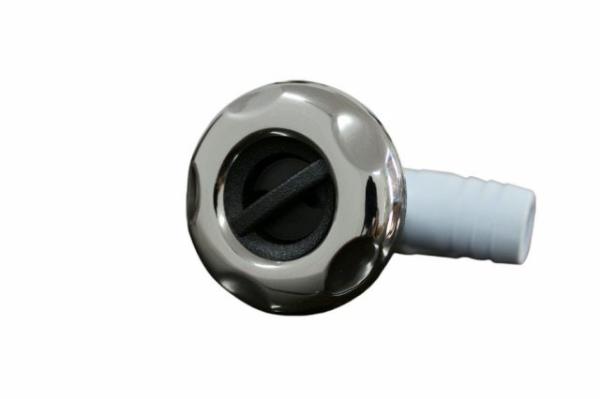 Customized 2 inches Rifled Hot Tub Fittings / SPA LED Light Shower Jet