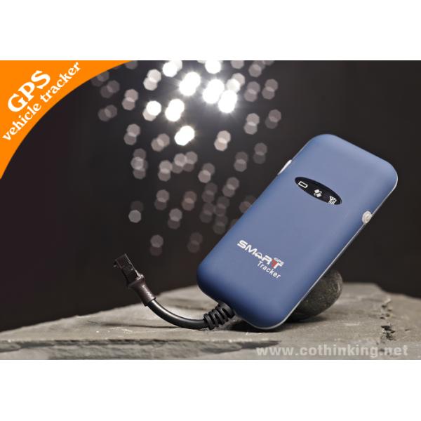 GT02 Double CPU 512MB Memory GSM Quad Band GPS Car Trackers With ON/OFF Power