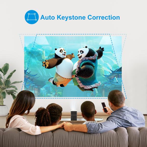 100 люмен ANSI Lift Bracket 4k мини-проектор для домашнего кинотеатра на улице