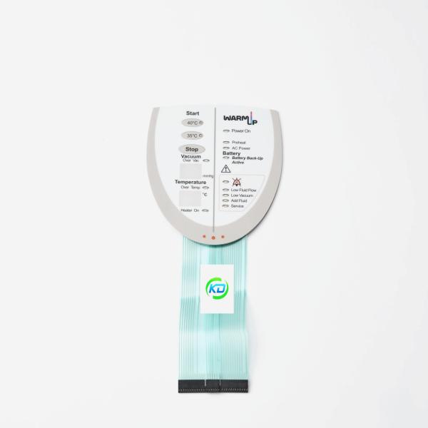 押しボタンの触覚膜スイッチ、LED が付いている防水膜キーパッド