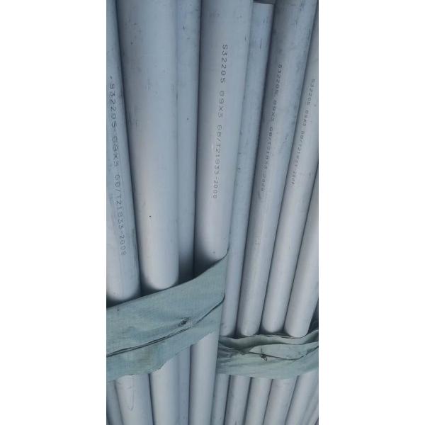 6”DSS, 4.8 MM thick, API 5LC, GRADE LC65-2205 UNS Num s31803) Stainless Steel Pipe Coating NACE