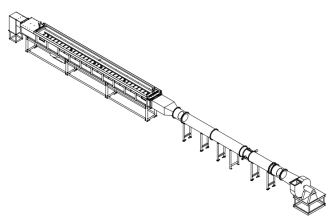 UL910 Steiner Tunnel Furnace chamber